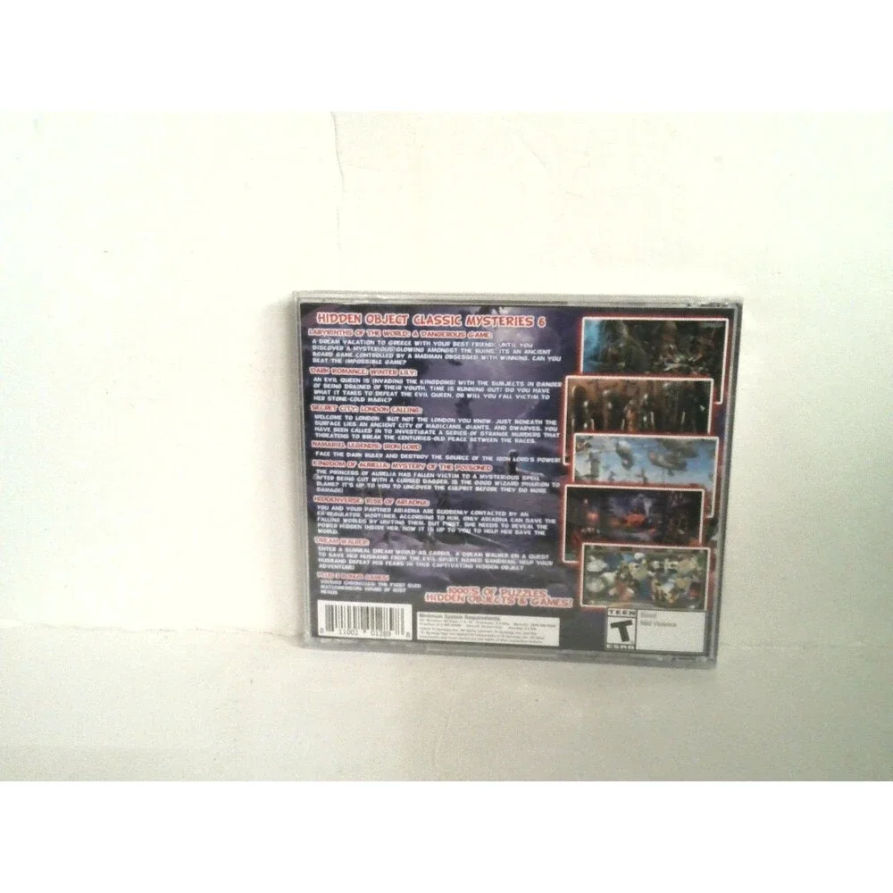 Classic Mysteries Hidden Objects PC Sealed